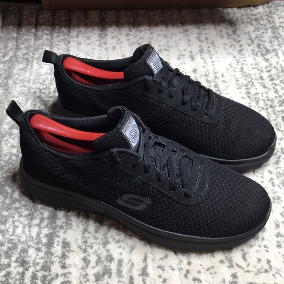 Skechers Other - Skechers Sz 9 Soft Toe Slip Resistant Work Shoes